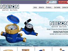 Tablet Screenshot of nbesonwatermeters.com